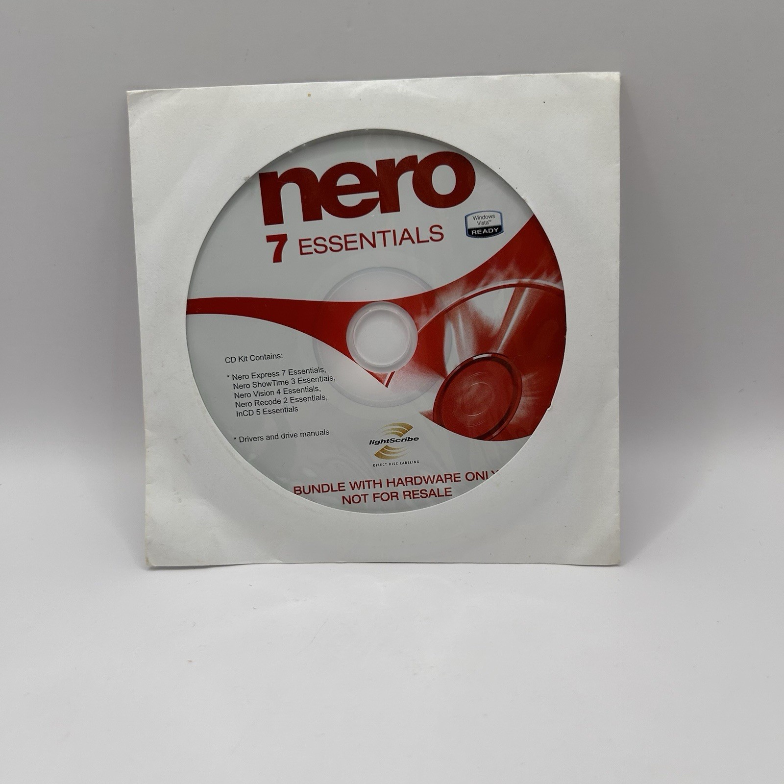 Genuine Nero 7 Essentials CD DVD Burning Software
