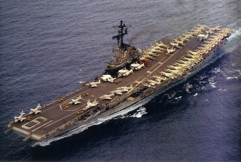 USS HANCOCK 8X10 PHOTO CV-19 NAVY US USA MILITARY AIRCRAFT CARRIER SHIP