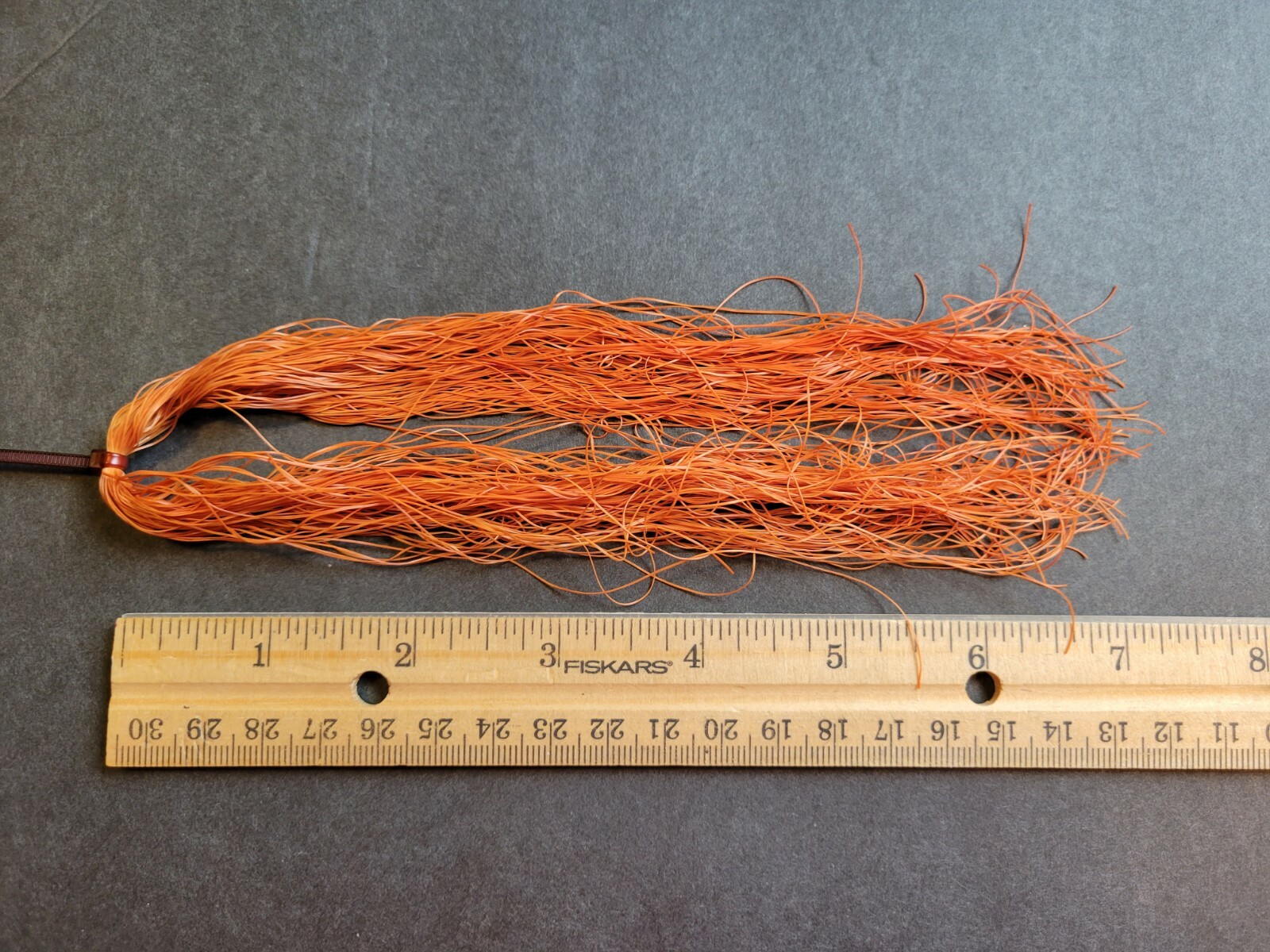 Hank Small RUST  Round Rubber  BUG FLY LEGS Fly Tying & SALTWATER
