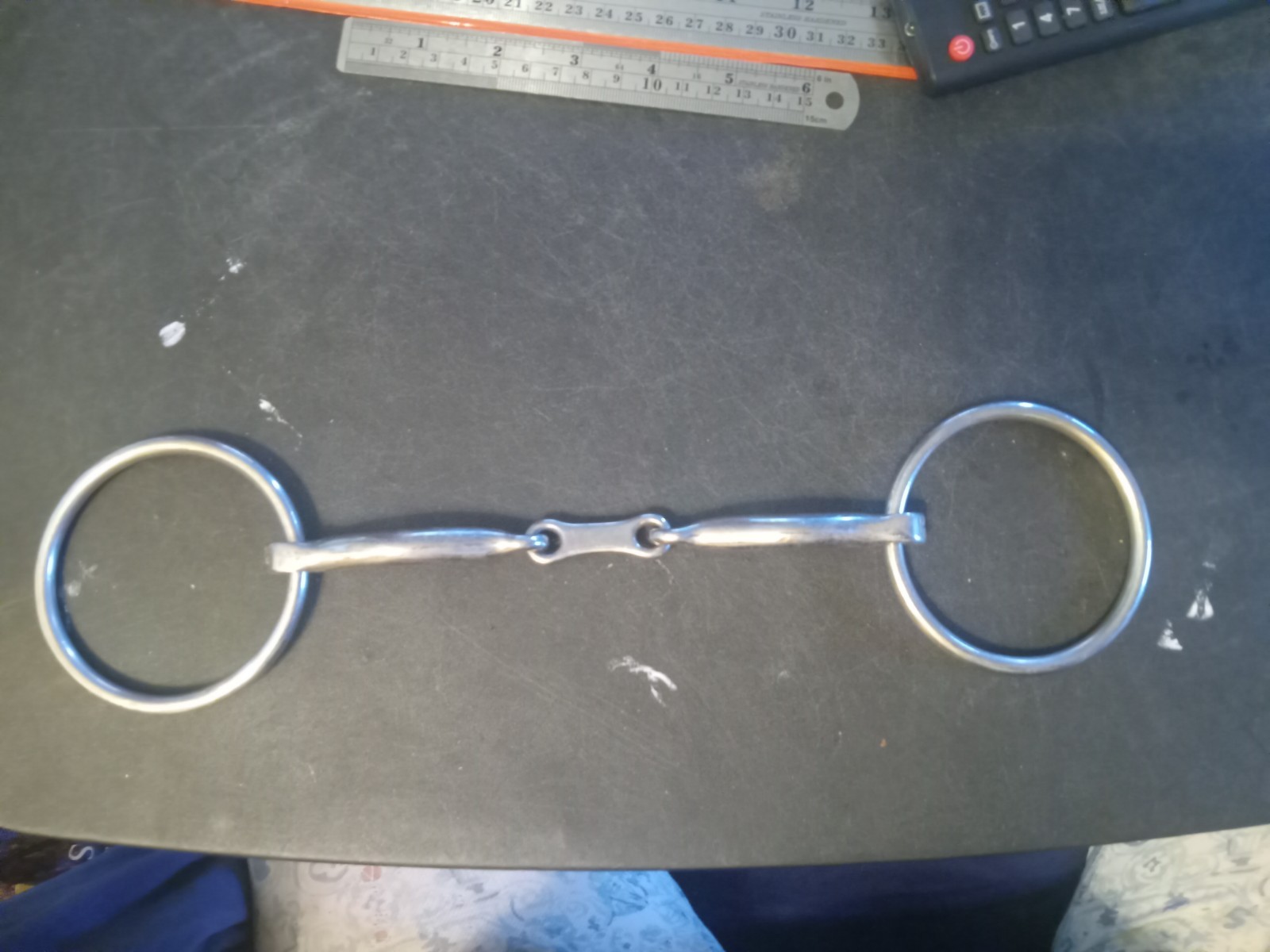 Mylers Toklat Loose Ring Snaffle 6 3/4 In Mouth french link copper inlays