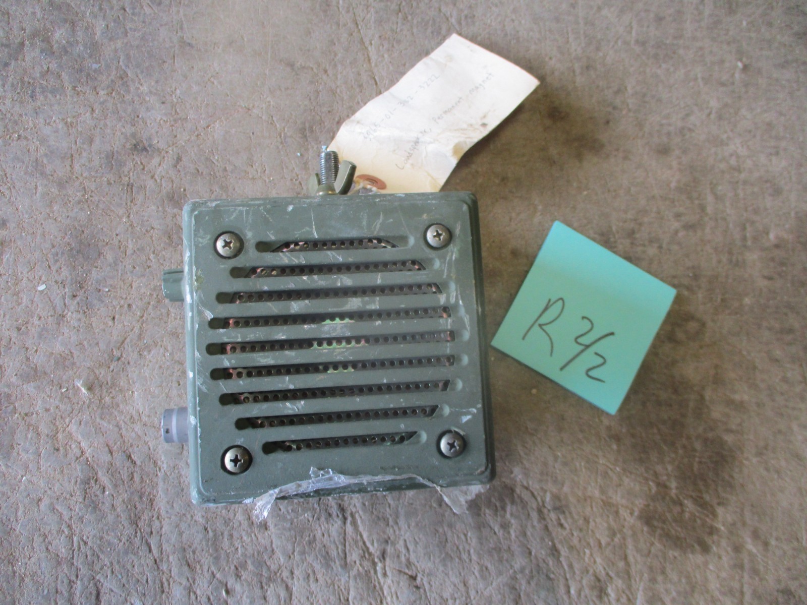 NOS Permanent Magnet Loudspeaker LS-688/VRC for SINCGARS Radio in HMMWV