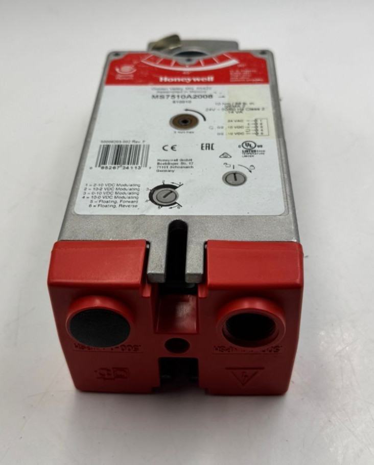 HONEYWELL ms7510a2008 Direct Coupled Actuator