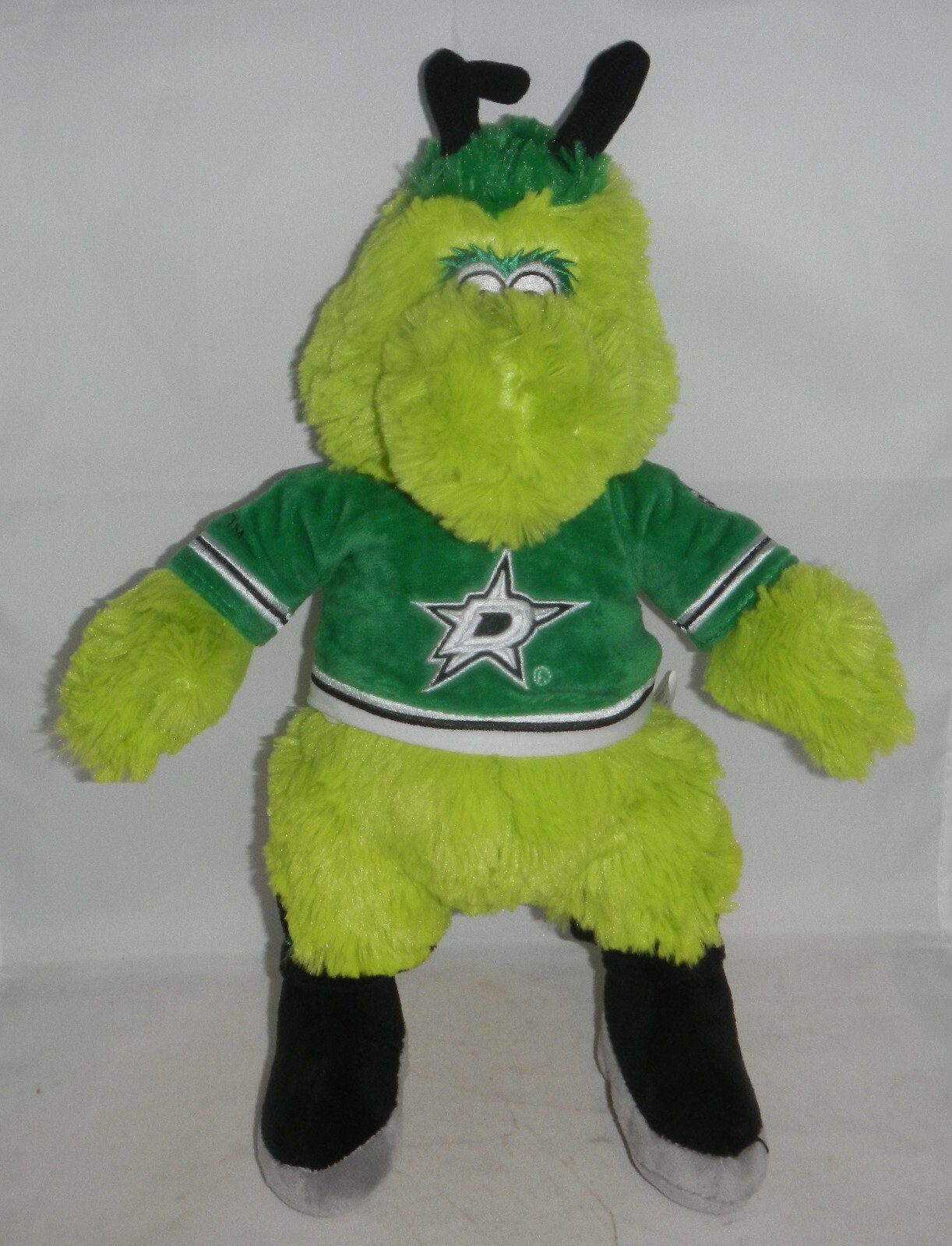 Dallas Stars NHL Hockey Vic Victor E. Green Mascot 12" Plush Stuffed Animal