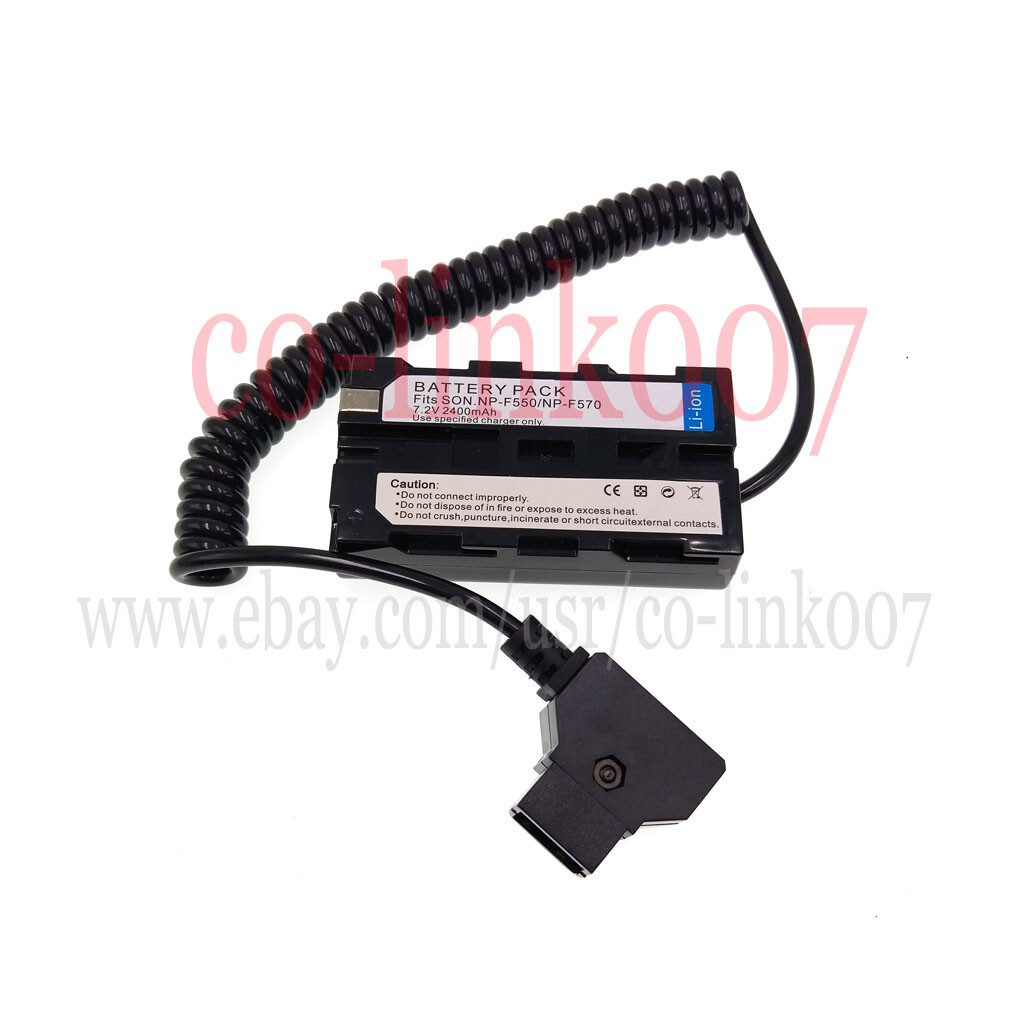 NP F550 F570 Dummy Battery To D Tap For Sony NP F550 F970 Atomos Ninja V Monitor
