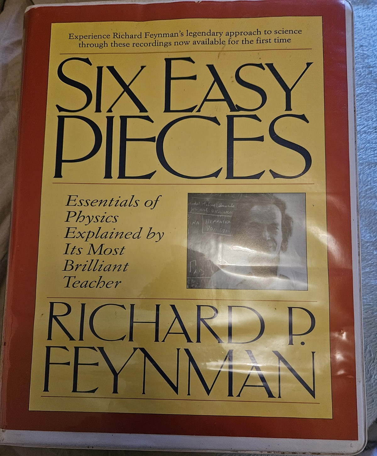Six Easy Pieces by Richard P. Feynman Audiobook Cassette Physics Science