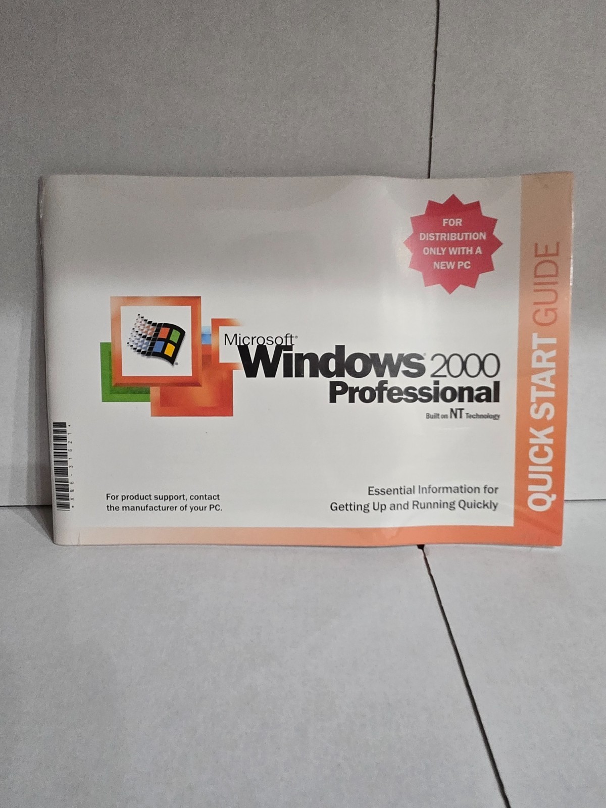 Microsoft Windows 2000 Professional _ Full Version Includes Service Pack 2