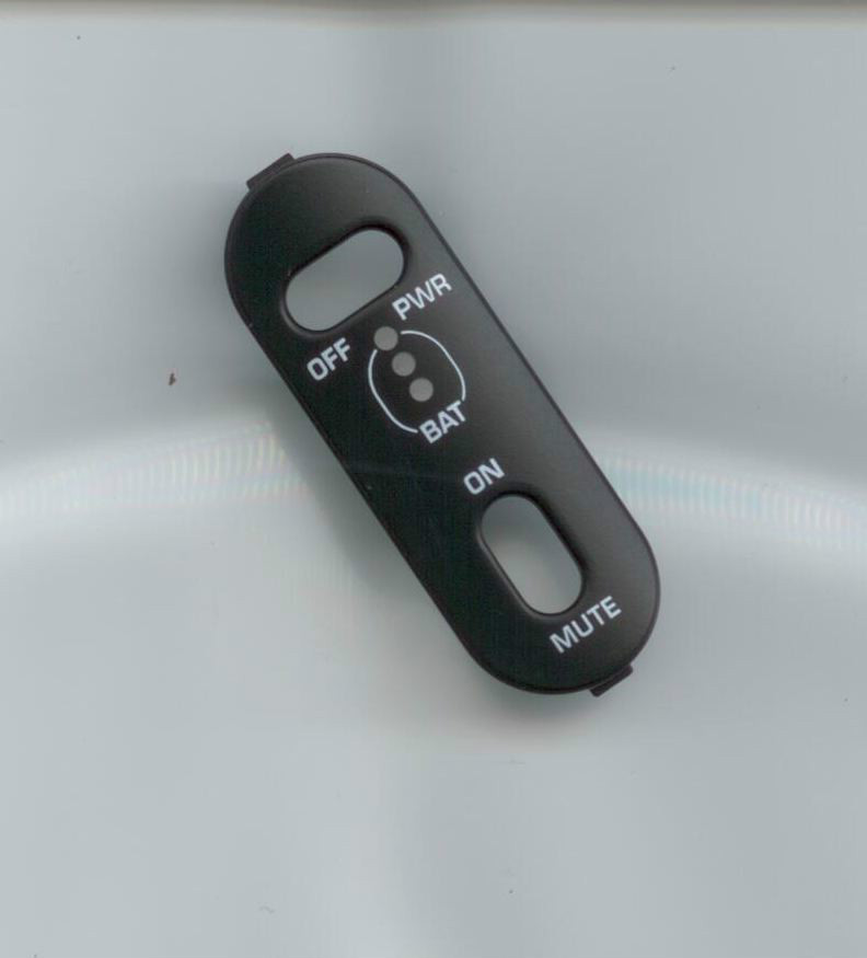 Shure Replacement Oval Bezel for LX2 and T2 Handheld Wireless Mic Transmitters