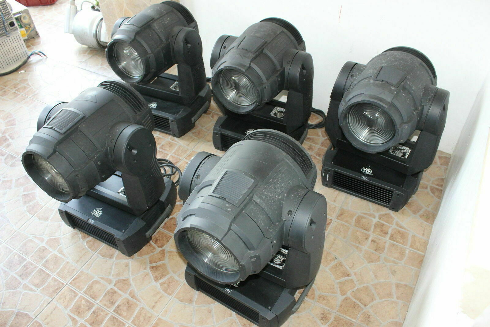 Lot 5 Units Martin MAC TW1 MACTW1 Tungsten Wash Moving Head 80V Fast Shipping
