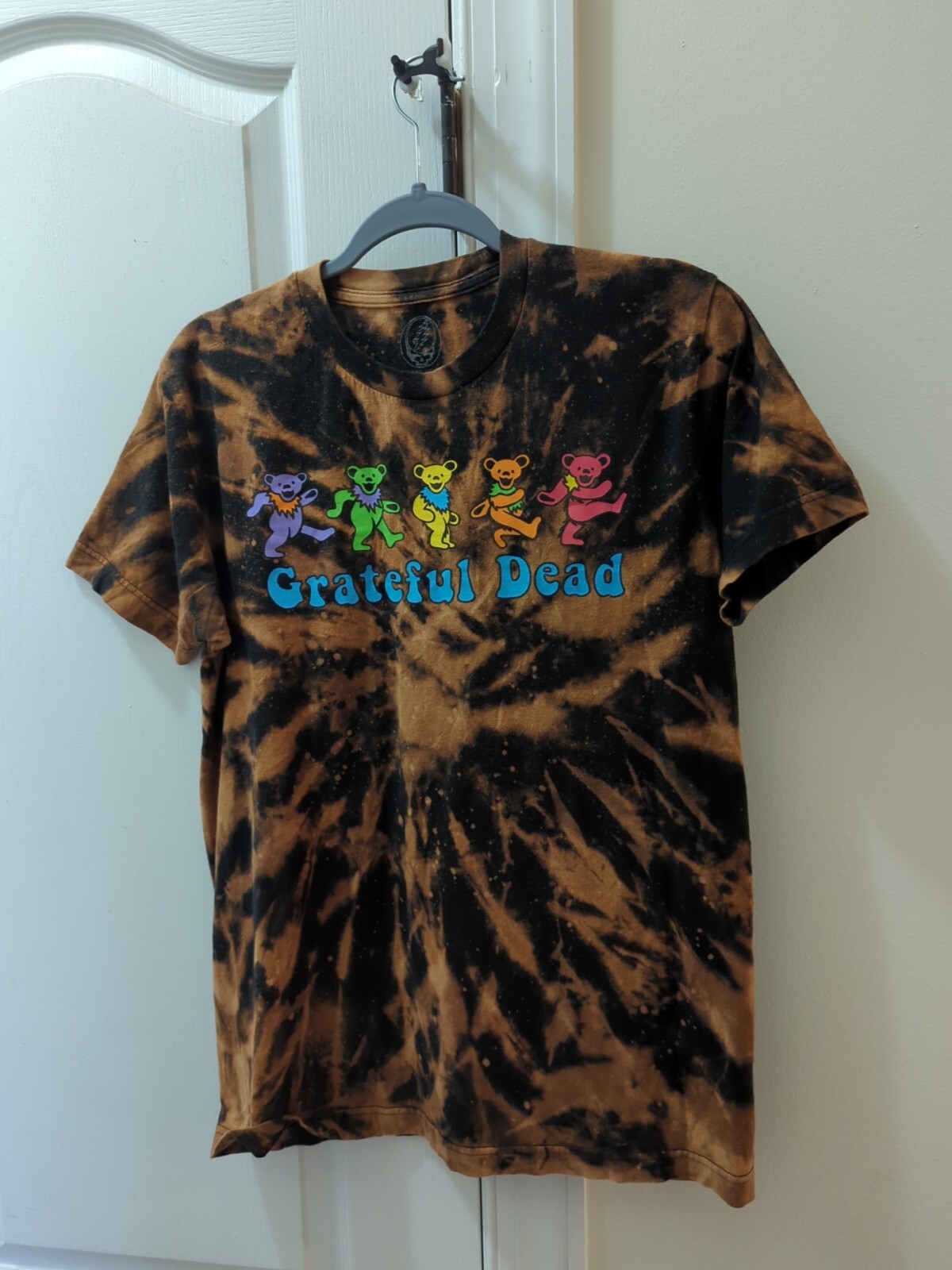 Grateful Dead 2021 Band T Shirt Unisex Medium 38/40 Dancing Bears Tie-dye