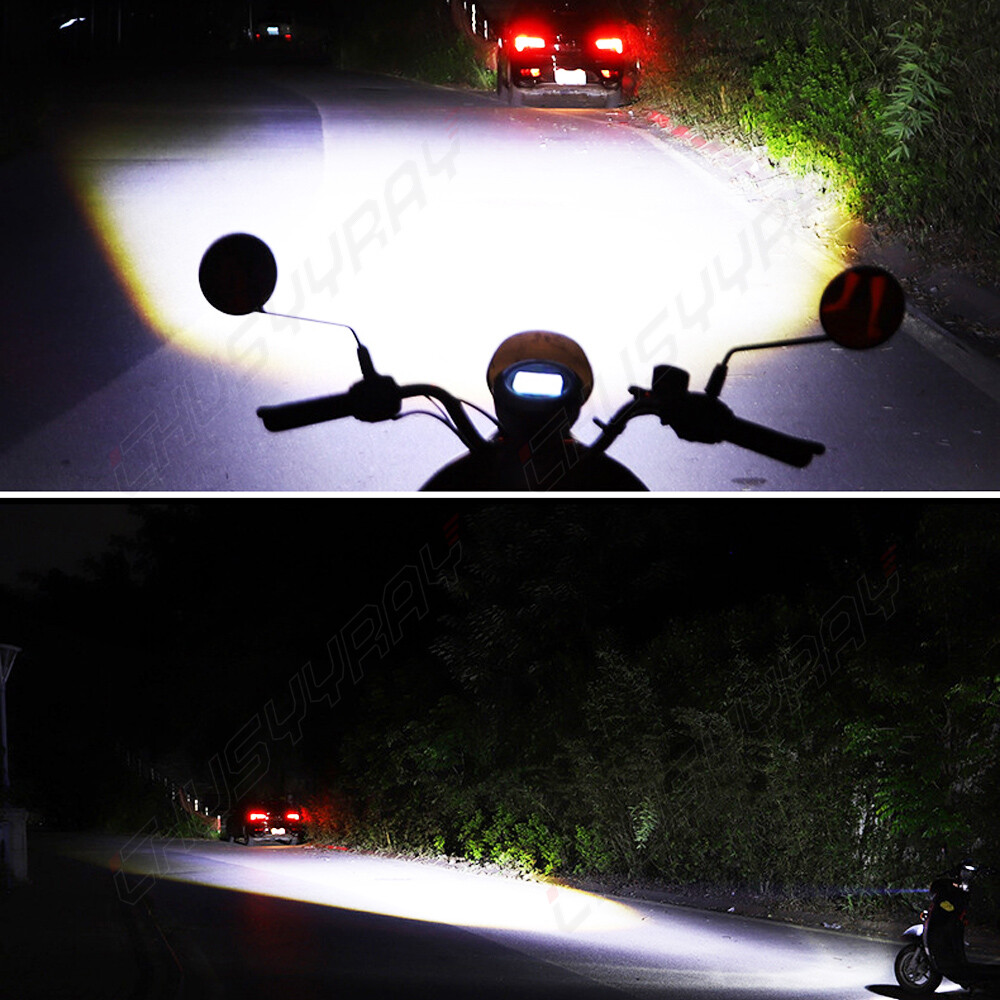 High Power HID LED Headlight Bulbs for Yamaha Raptor 660 2001-2005 Light Bulbs