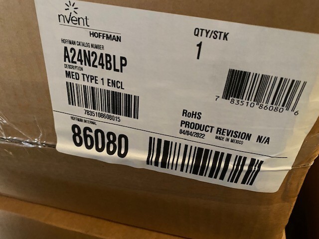 nVent HOFFMAN A24N24BLP Enclosure