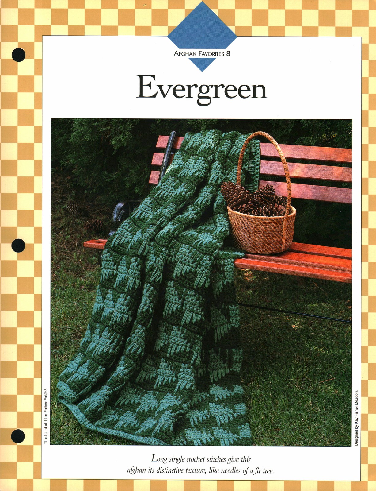 Evergreen Afghan - Afghan Favorites 8 | Vanna Crochet Faves 85080-C