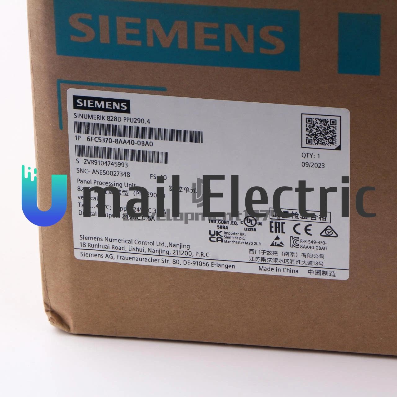 1PC New Siemens 6FC5370-8AA40-0BA0 CNC control panel
