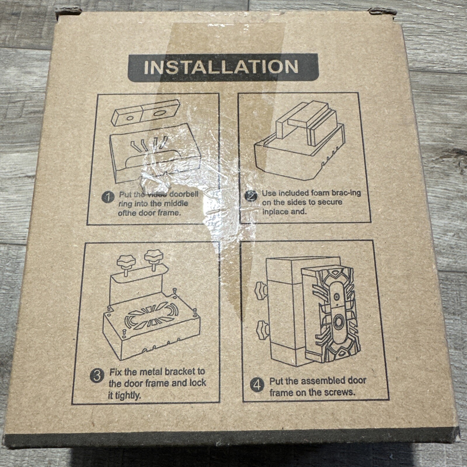 Ring Doorbell Anti-Theft Angle Mount Compatible For Ring 1 2 3 4 Adjustable