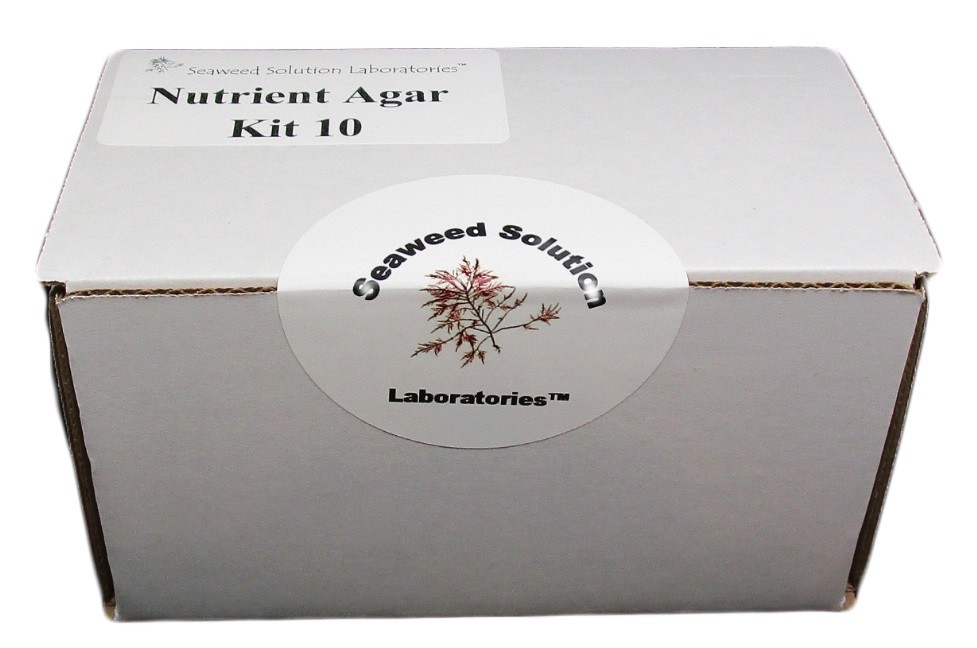 Nutrient Agar Kit- Yields 10, 100mm Petri Dishes - FREE SHIPPING!!!