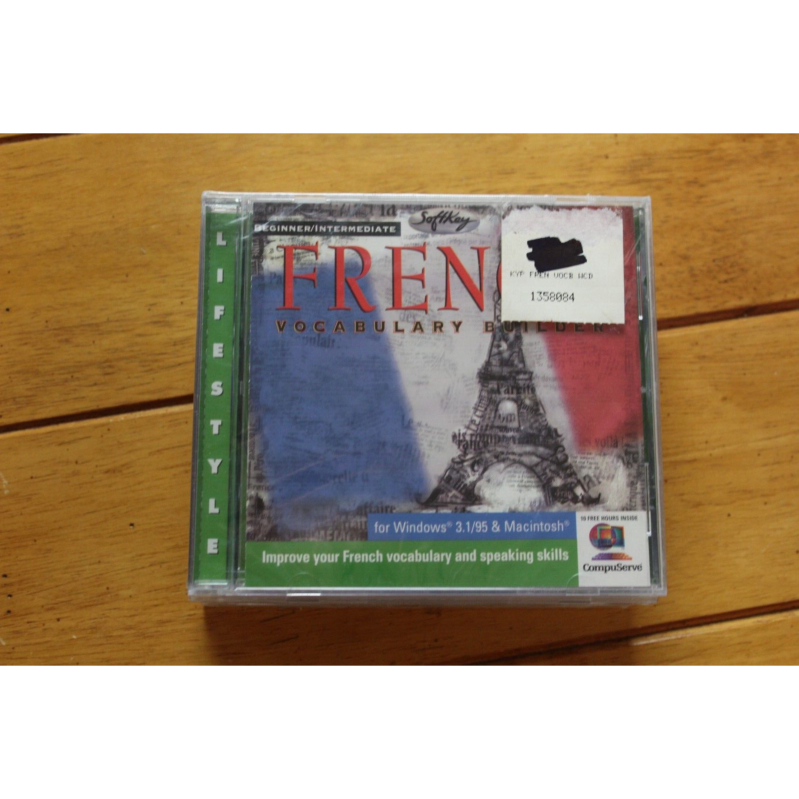 Beginner Intermediate French Vocabulary Builder For Windows & Mac CD Rom [171]