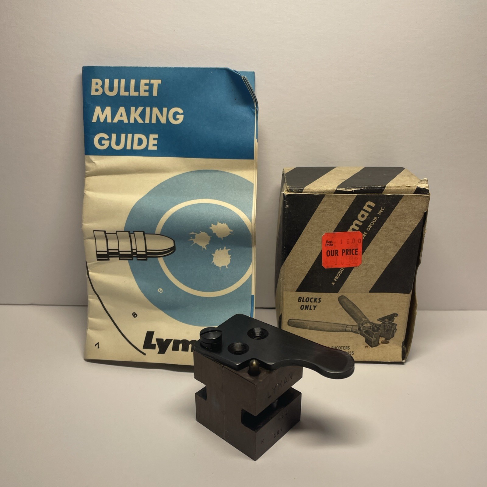 Lyman Mould Block Single Cavity 490 189 K in Original Box