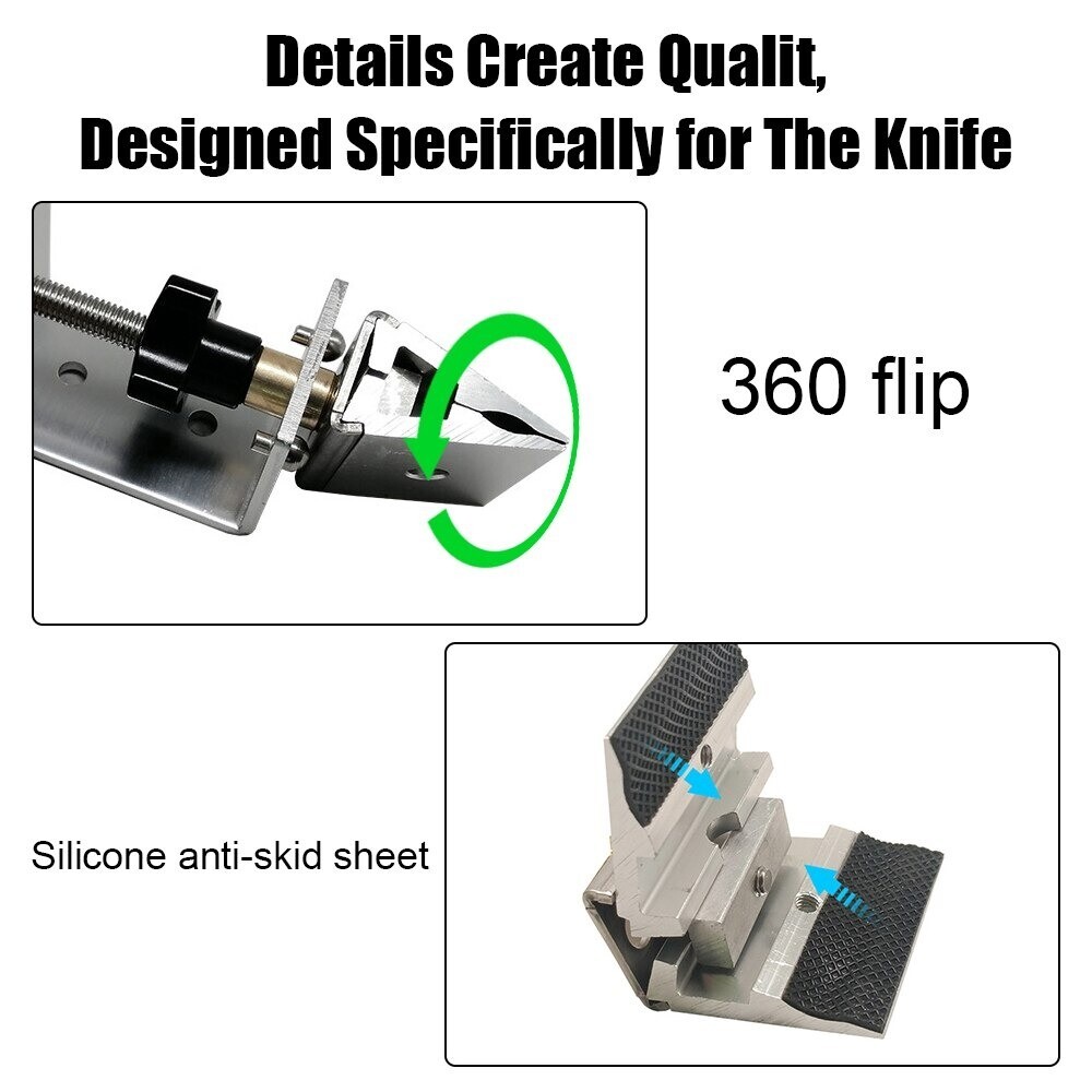 Flip Clip Knife Blade Clip Works Well No Need for Secondary Clamping