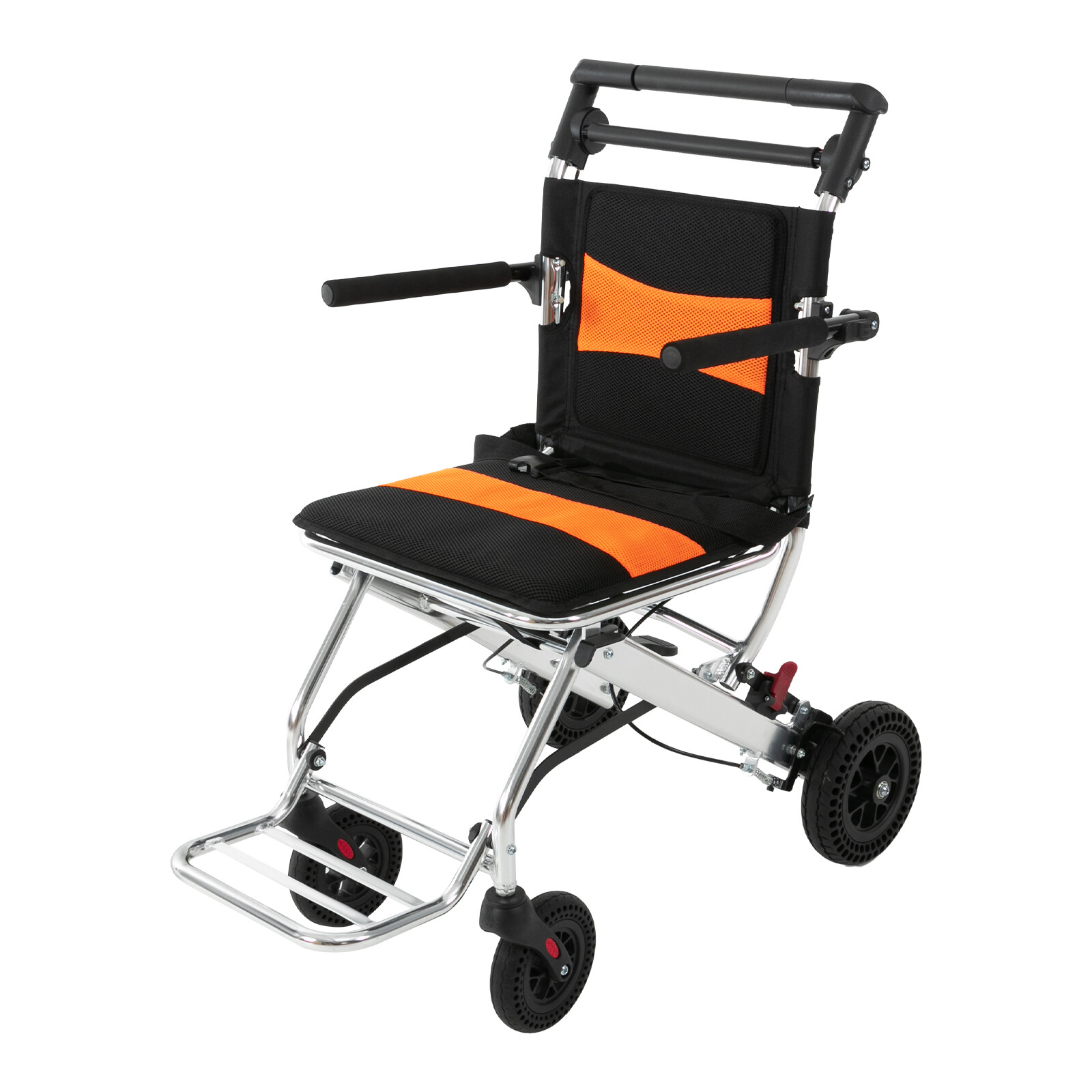 Portable Folding Wheelchair Ultra-Light Transportable Wheelchair for Seniors New