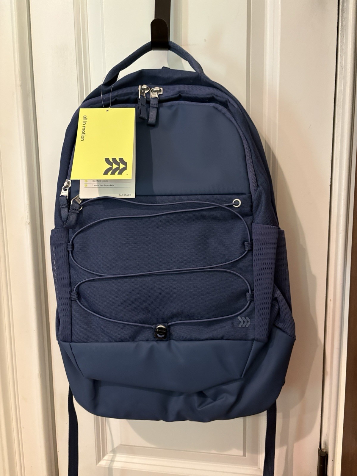 NWT All In Motion Blue Backpack Blue Water Repellant SKU WR30