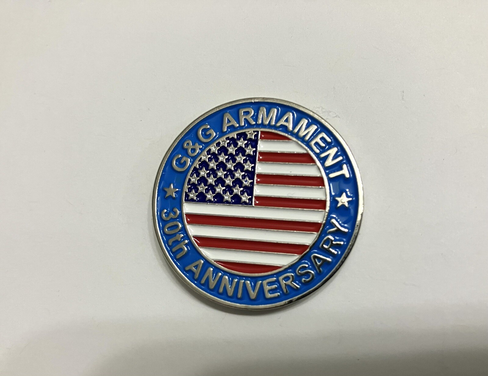 Shot Show G&G Armament  30th Anniversary Lapel Hat Pin New Magnetic