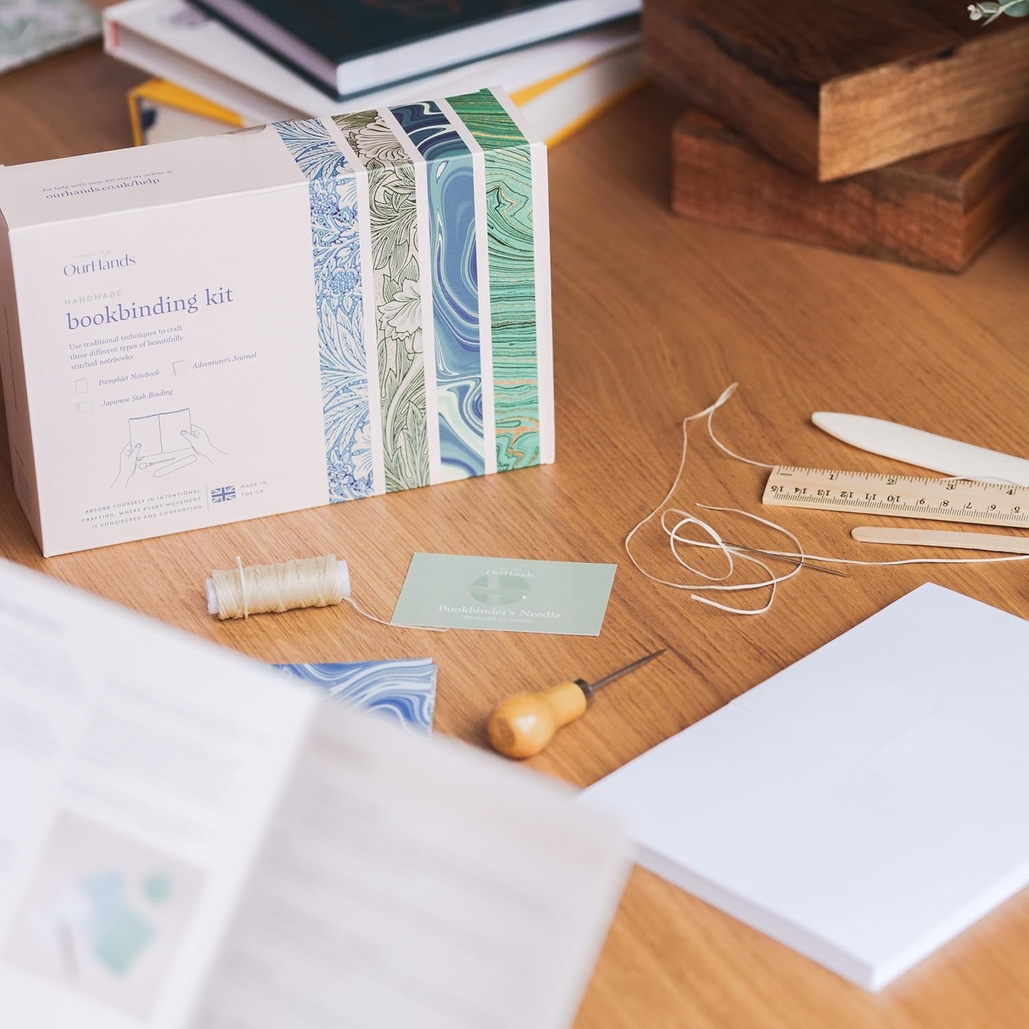 inding Kit DIY Kit to Create Custom Soft-Cover Notebooks - Includes Materials...