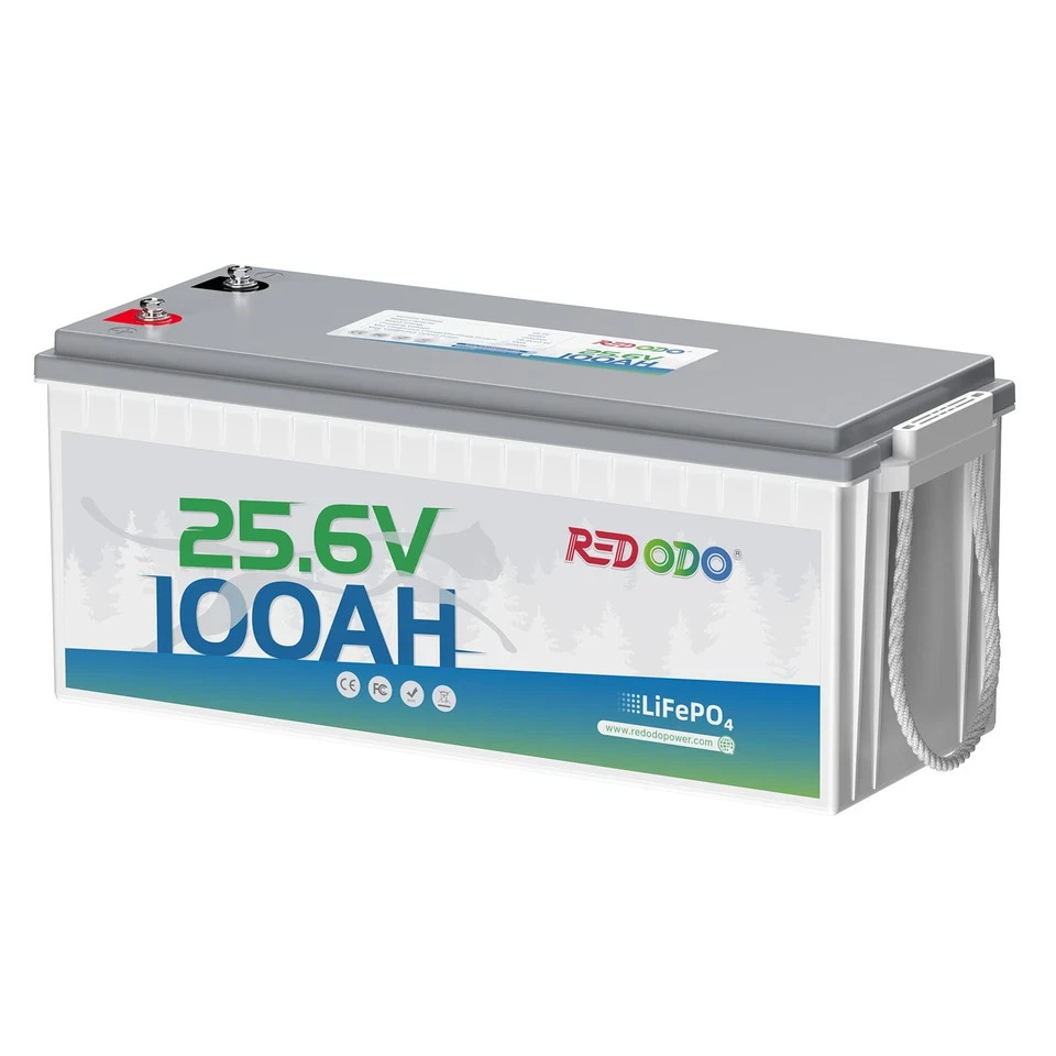 NEW 24V 100Ah LiFePO4 Battery | Solar, RV, Marine | In Stock USA