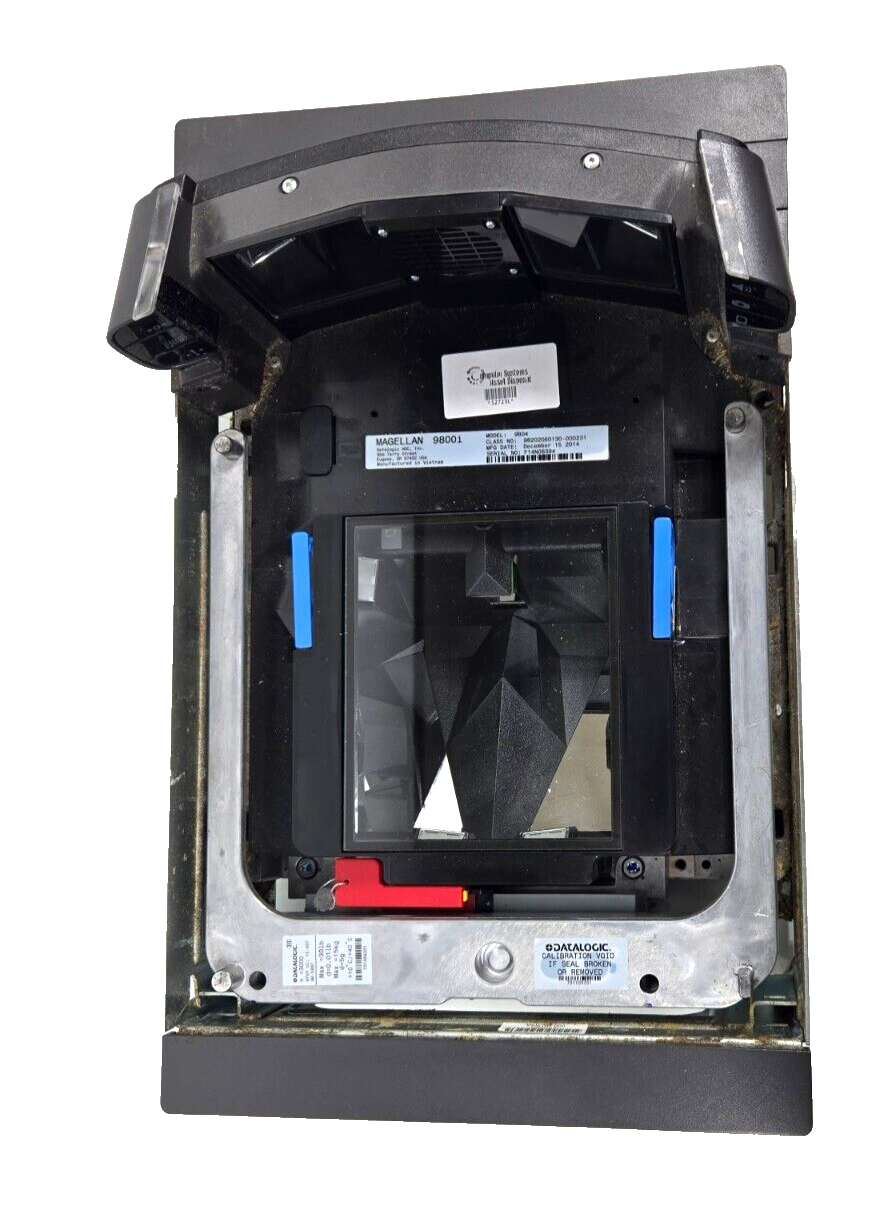 Datalogic Magellan 9800i (9806) Grocery 2D Scanner Scale Power Tested