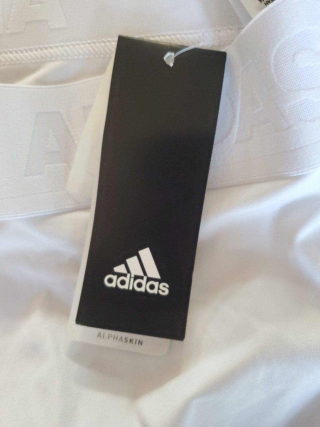 Adidas Alphaskin CD7189 White 2XL Base Layer Pants Performance Layer