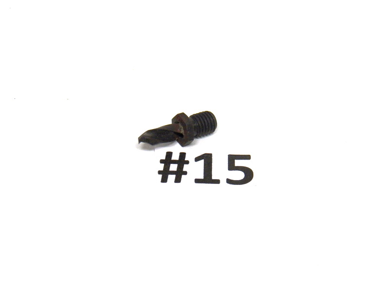 USA Made Stubby #15 (.1800) Cobalt Threaded Drill Bit 1/4-28