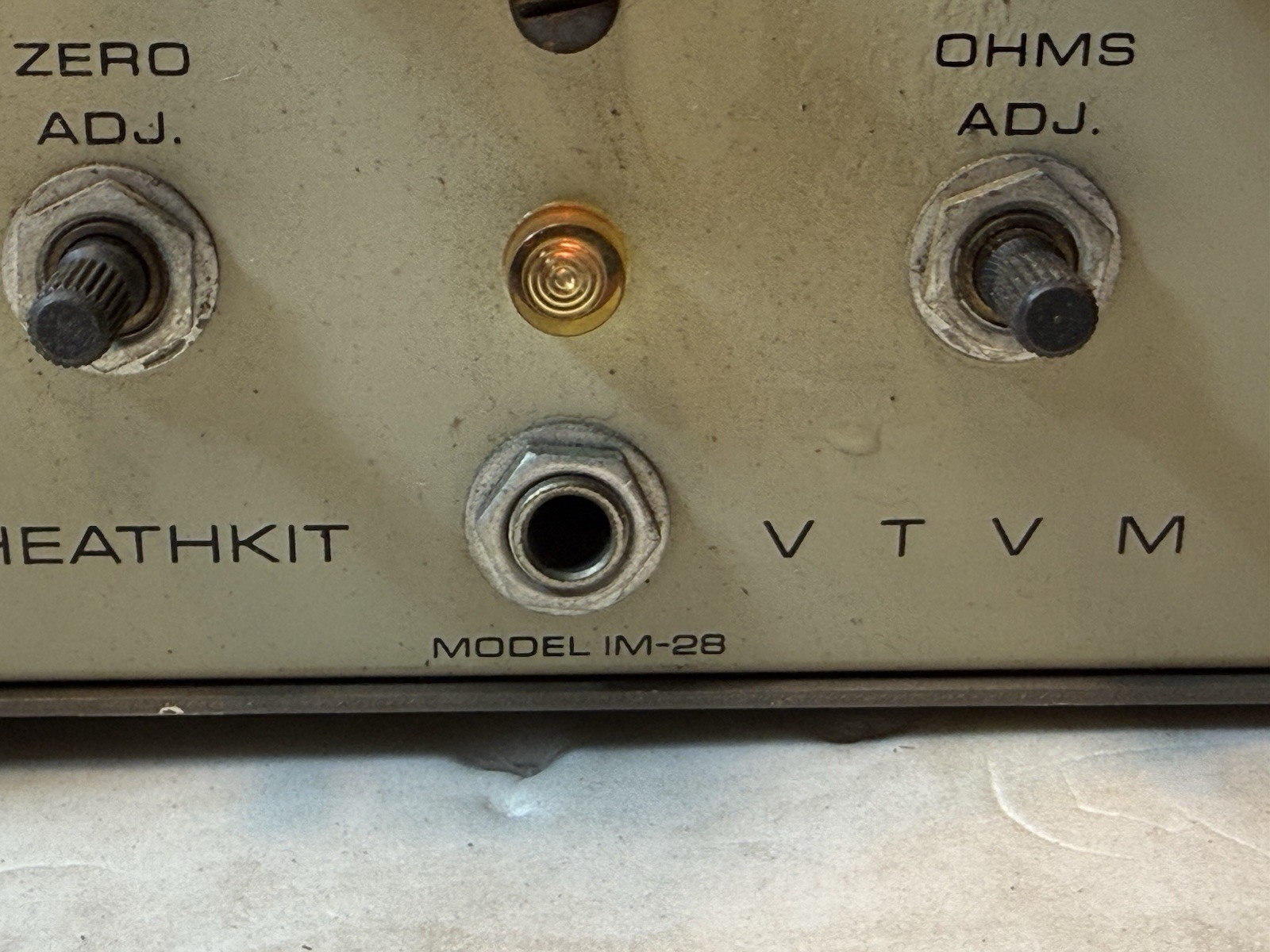 HEATHKIT IM-28 VTVM Vacuum Tube Voltmeter