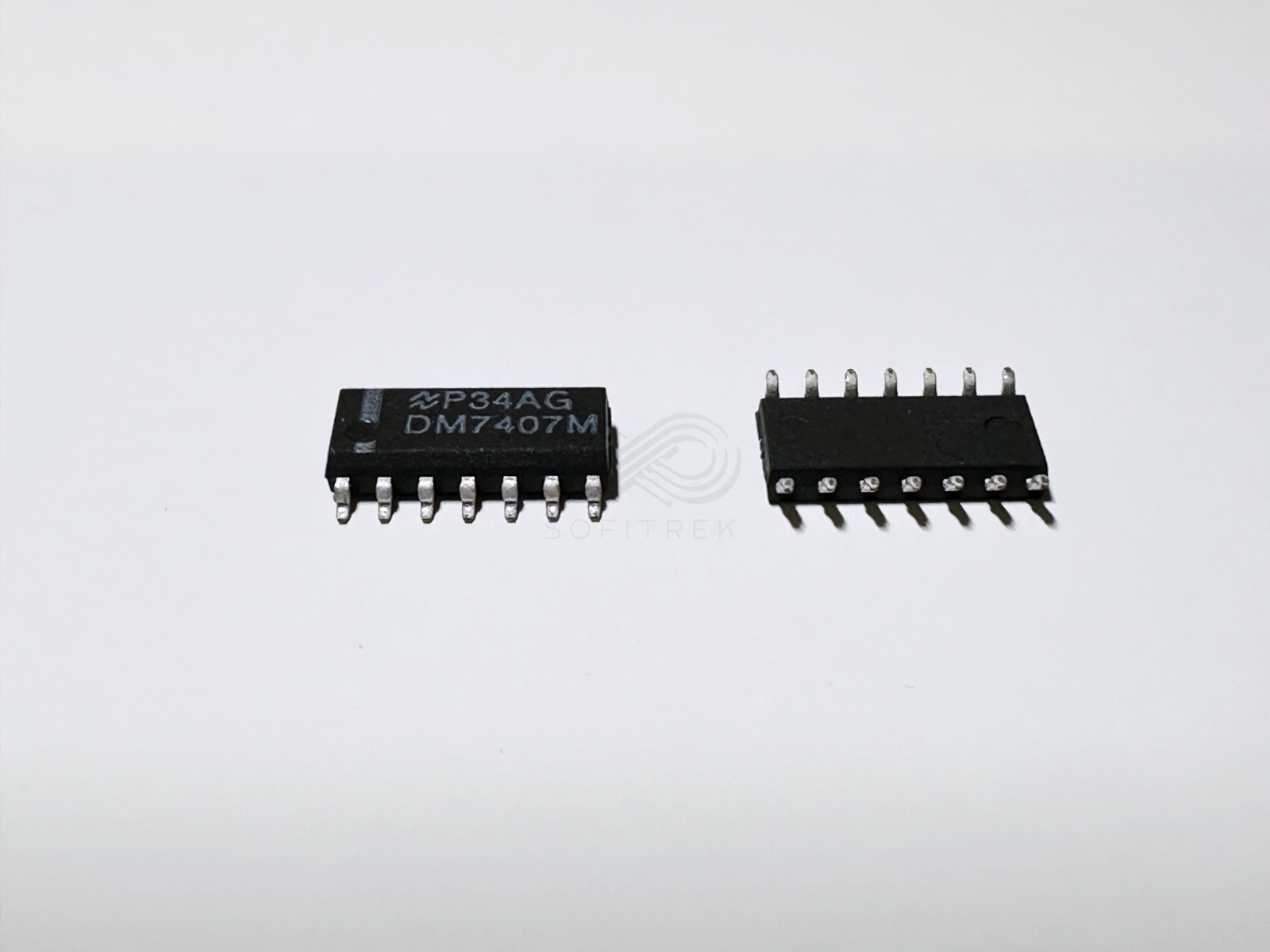 20PCS DM7407M NSC Hex Buffer Driver High Voltage Open Collector SOP-14
