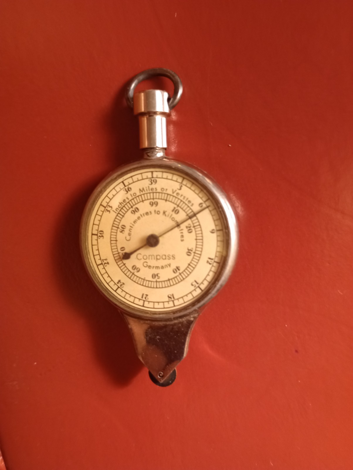 rare soviet military officer field tablet with curvimeter