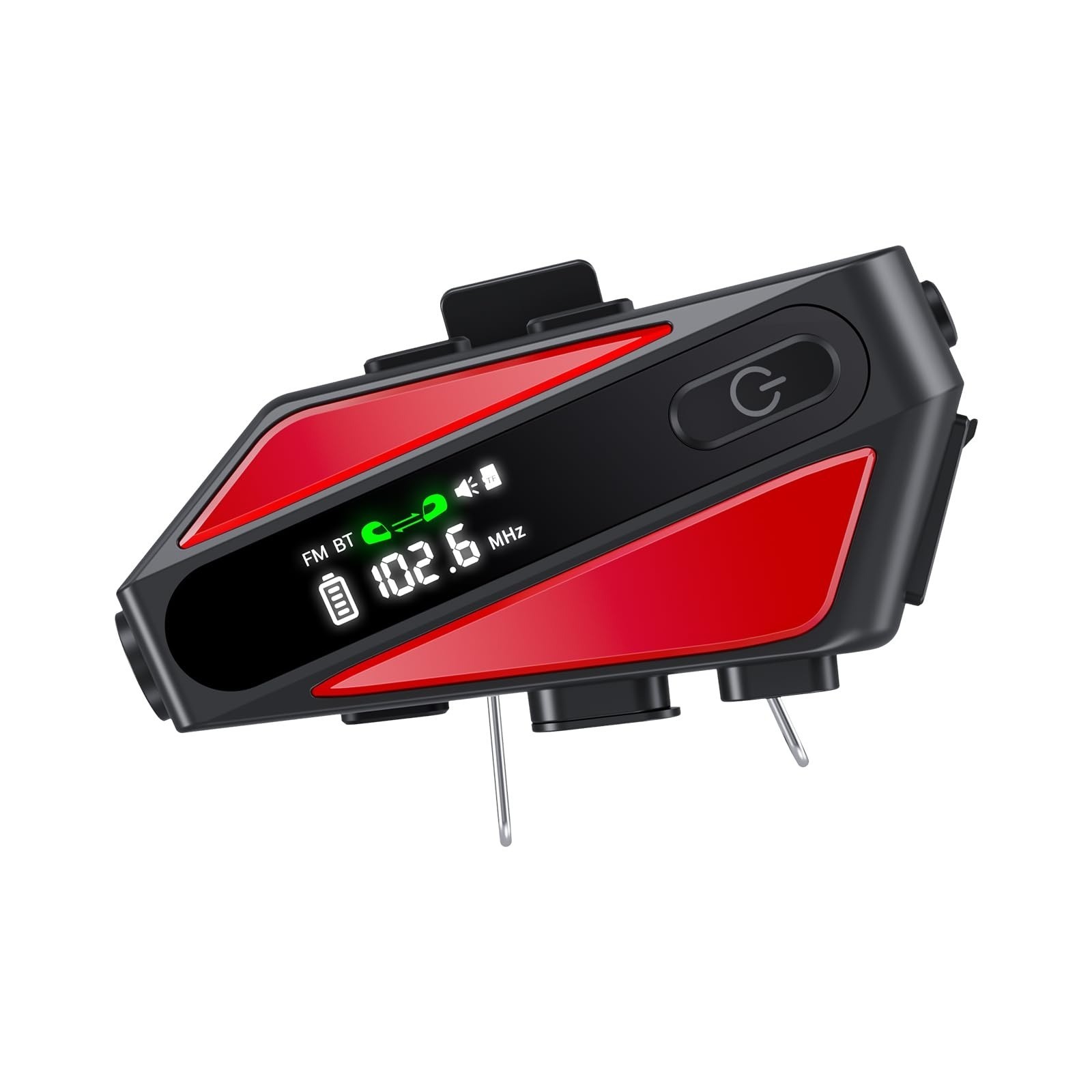 TOUCH TWO C6 Motorcycle Helmet Bluetooth Headset with Noise Cancellation