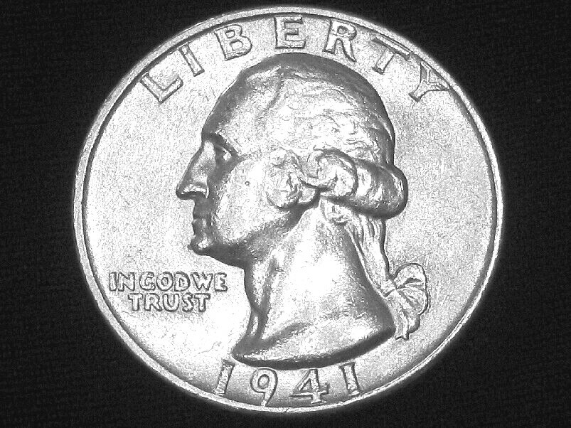 1941 Washington Quarter --- Almost Uncirculated