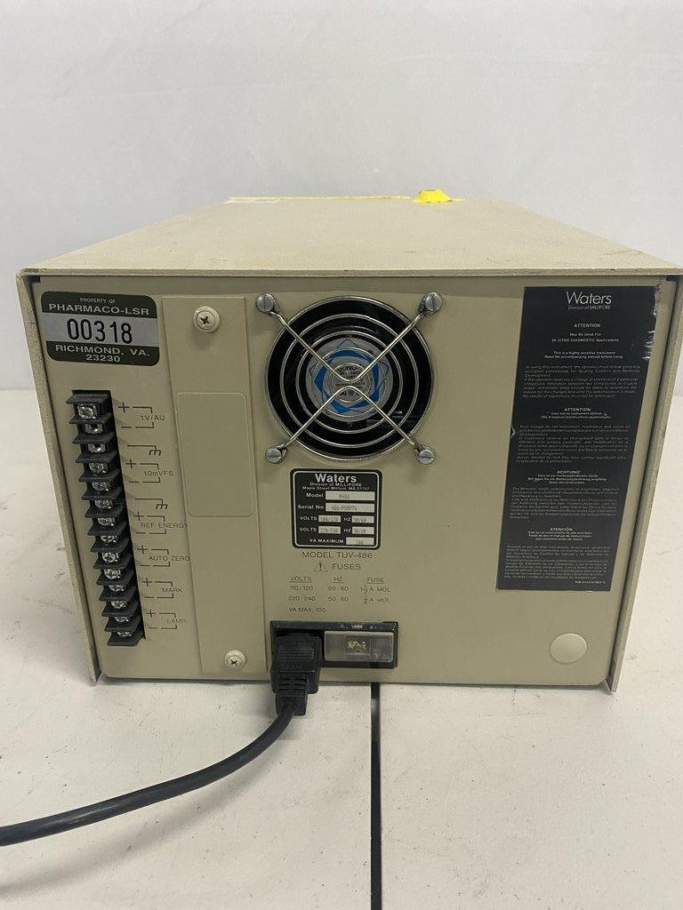 Waters TUV-486 HPLC Detector Tunable Absorbance Functional Powers O (BB3362912)