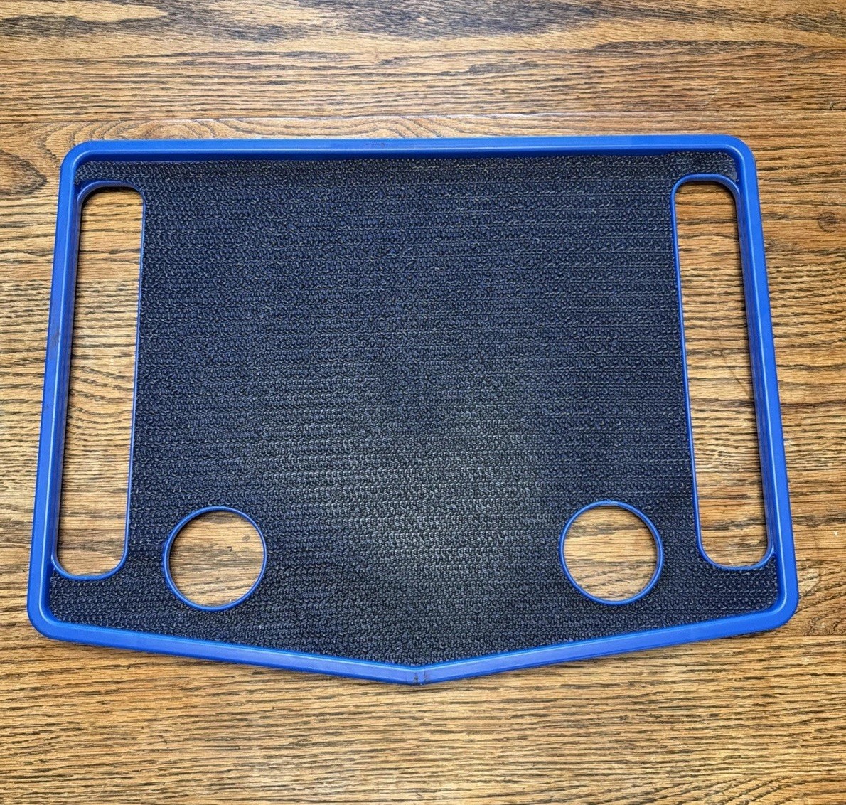 Support Plus Walker Tray Table 21x16 Royal Blue Non-Slip Cup Holder #R038