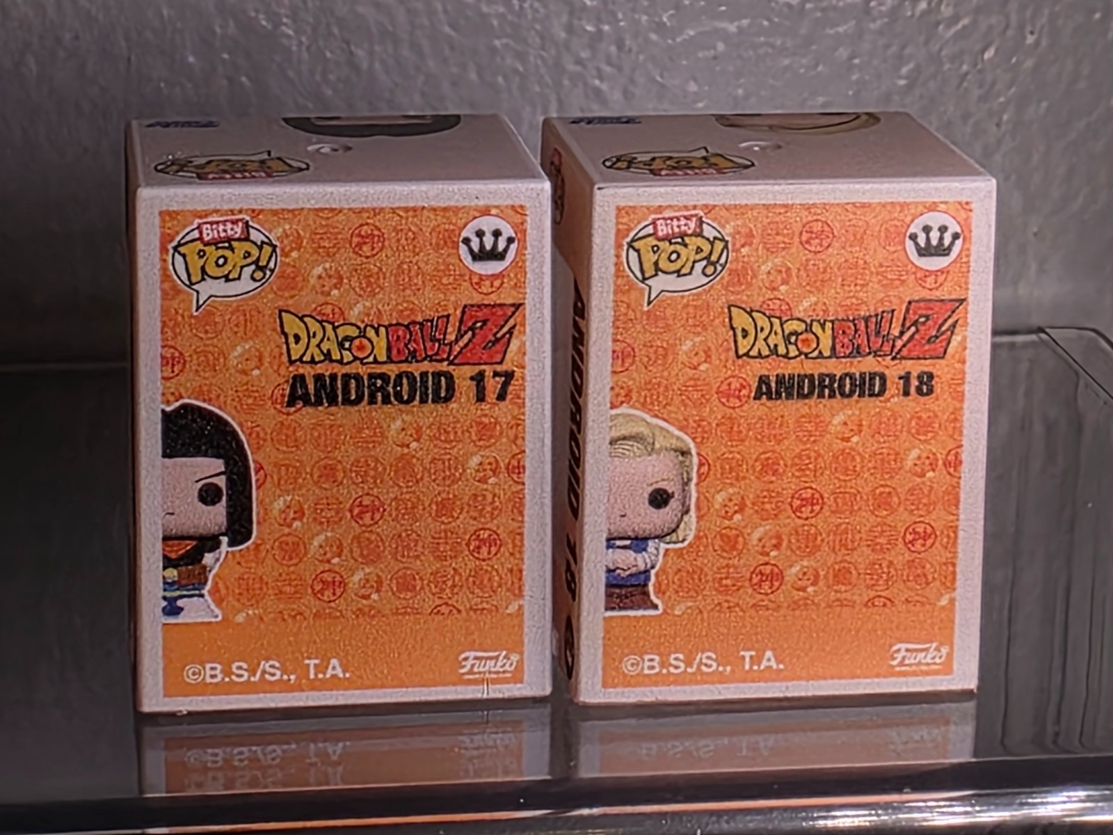 Funko Bitty Pop! - Dragon Ball Z (DBZ) - (Android 17) & (Android 18) Lot