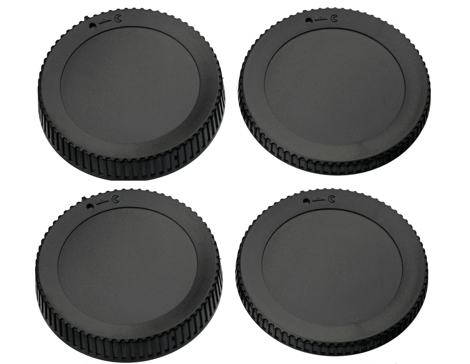 (2 Pcs) Body Cover Rear Lens Caps Nikon Z Mount Z6 Z7 Z5 Z50 Z6II as BF-N1 LF-N1