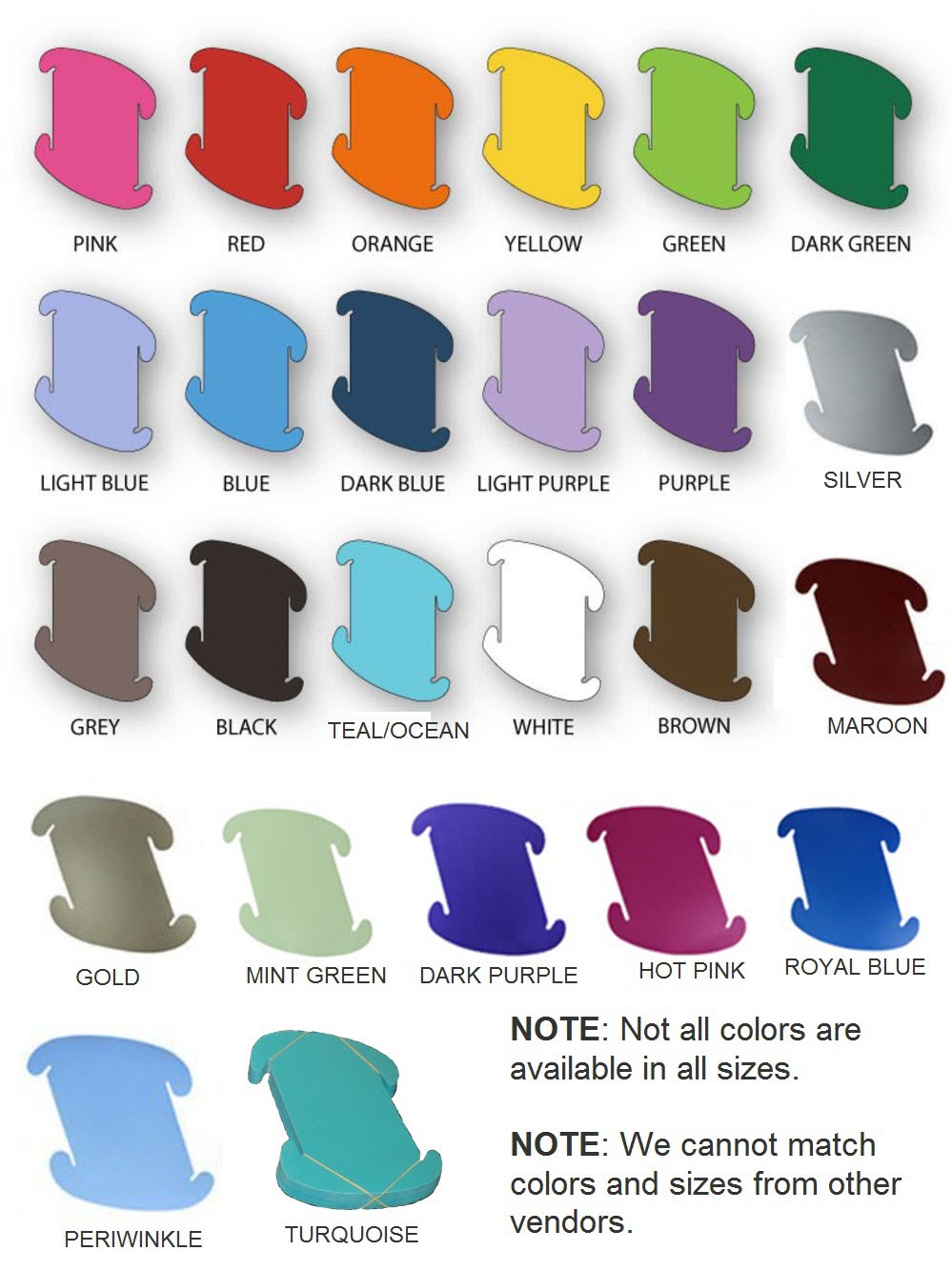MEDIUM 13"/33cm 30 Pieces Puzzle Lights Solid Colors DIY Jigsaw Infinity IQ USA