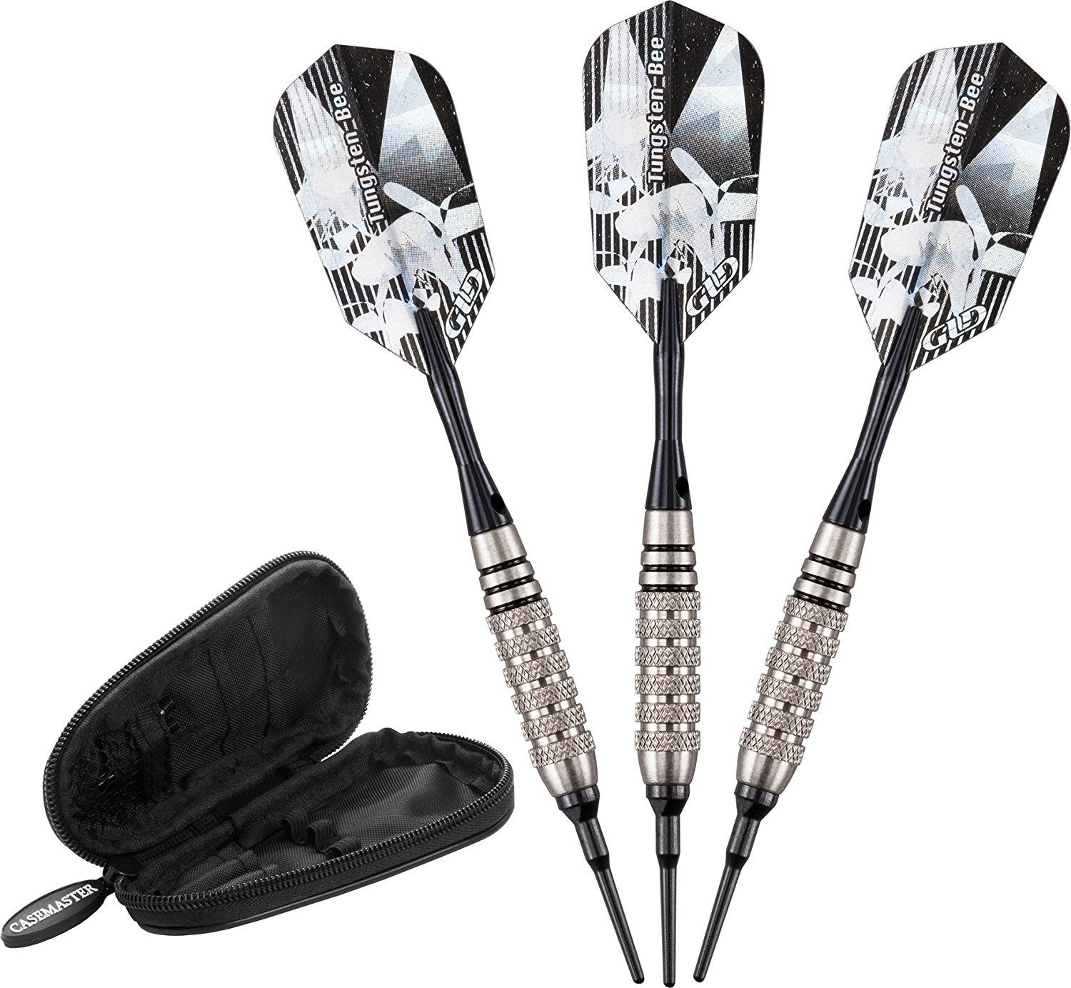 Viper Tungsten Bee Soft Tip Darts Knurled Barrel 18 Grams