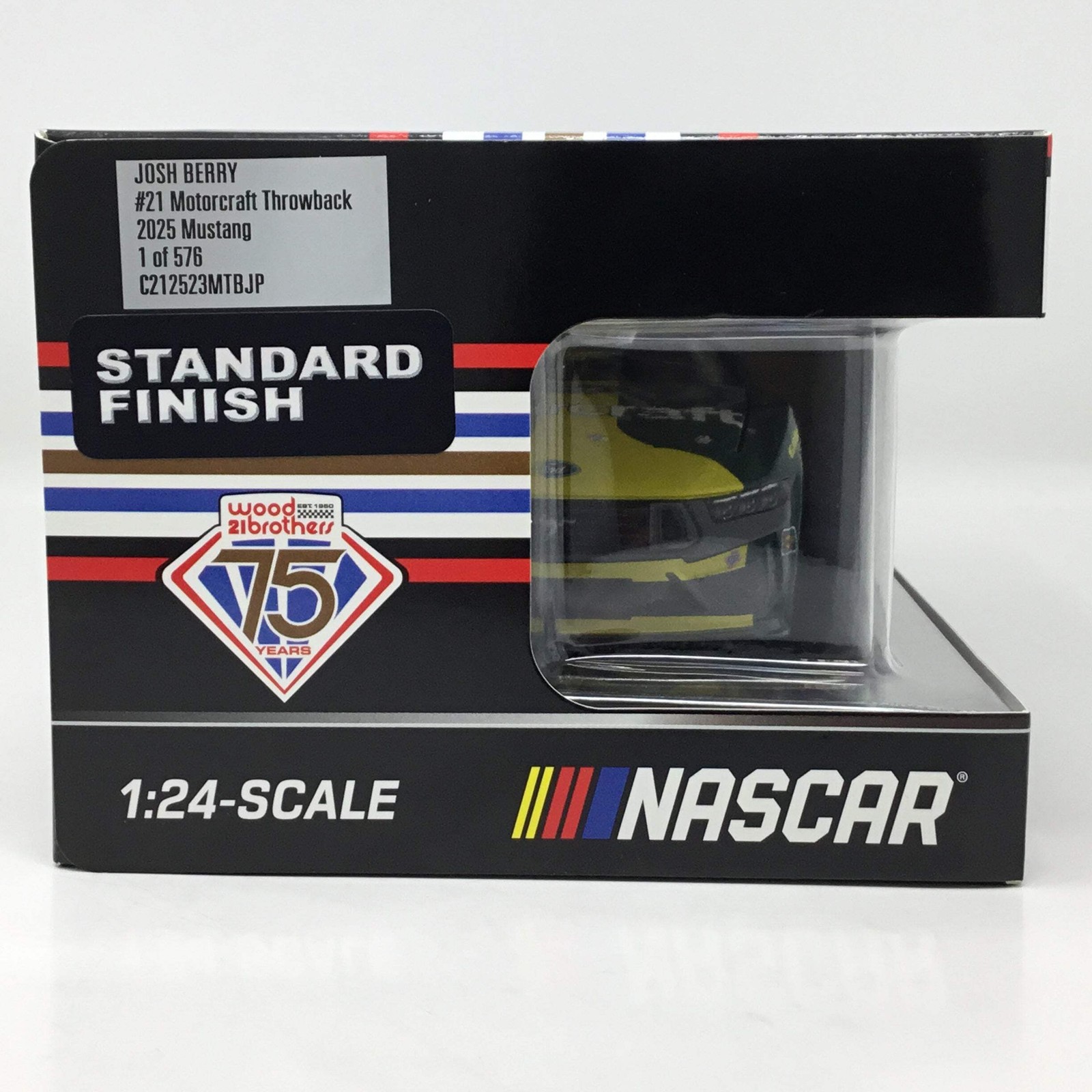 Josh Berry 2025 Motorcraft Throwback 1:24 Diecast
