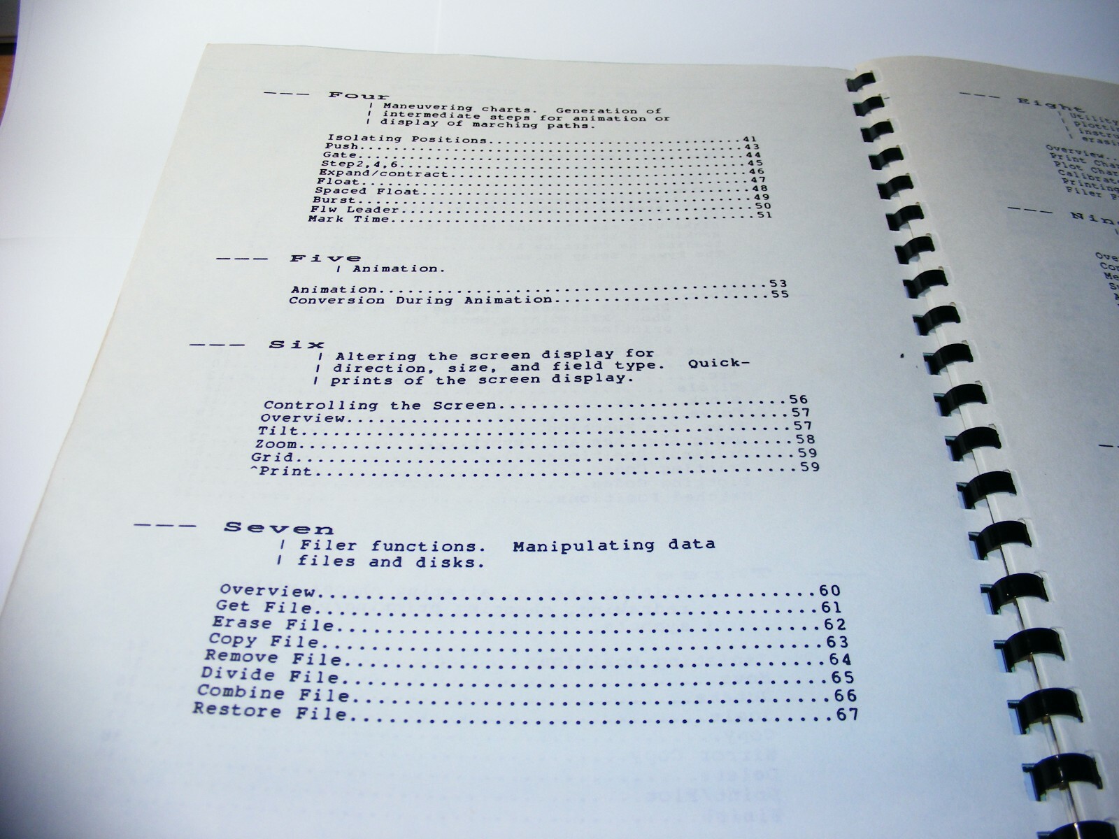 Vtg 1986 Pygraphics PYWARE Charting Aid System Version 9 Band Directors Drills +