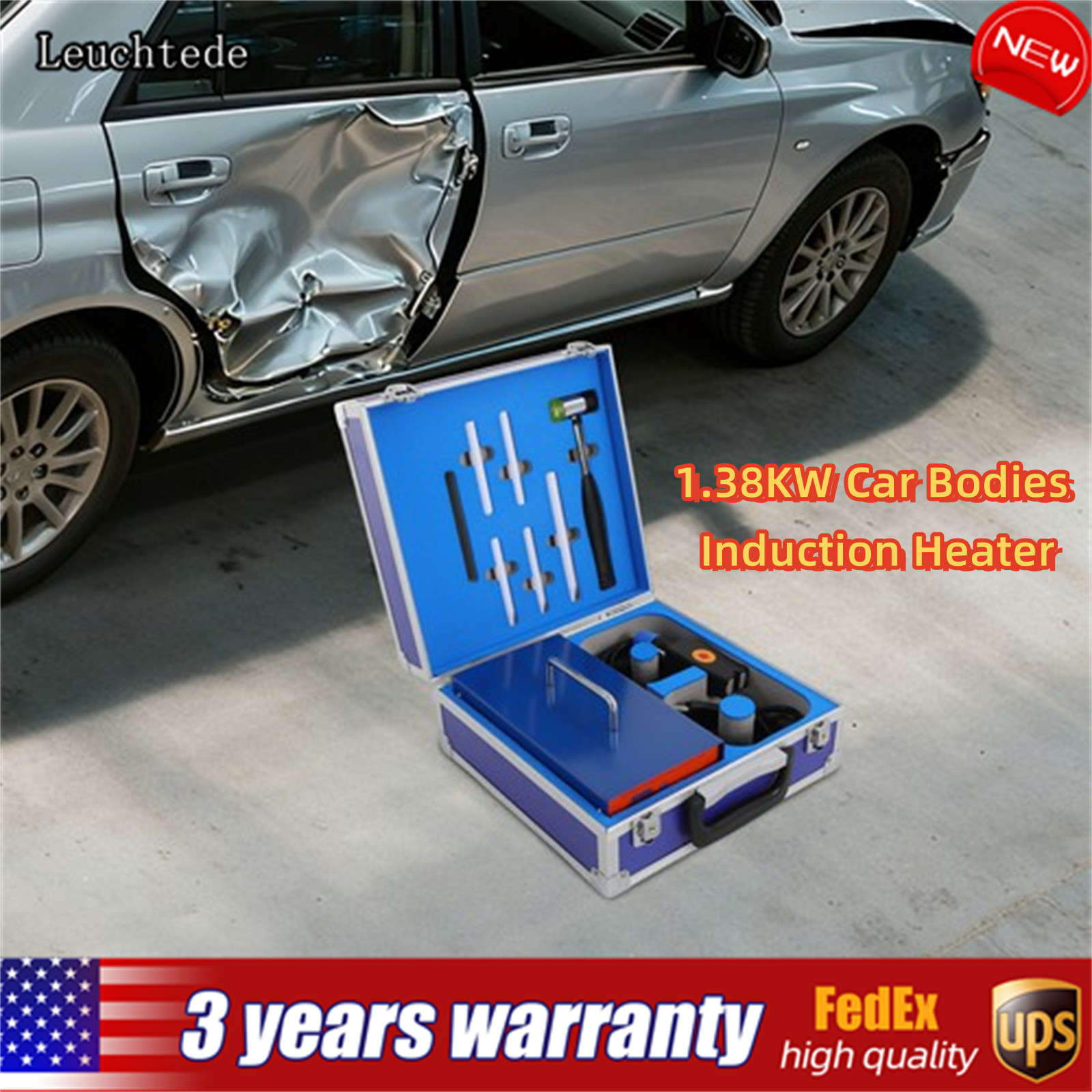 Metal Car Body Dent Repair Tool Magnetic Induction Auto Body Removal Machine