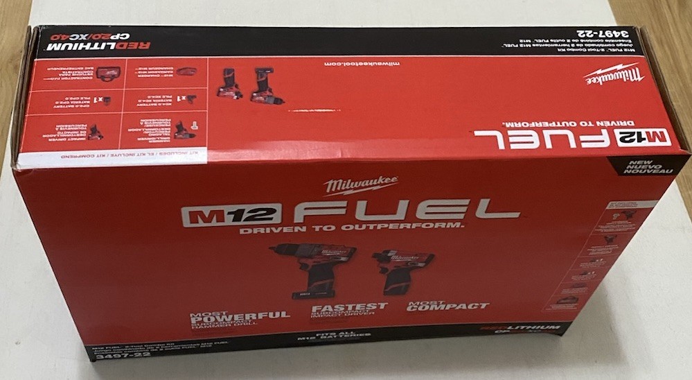 MILWAUKEE M12 FUEL 2 TOOL COMBO KIT 3497-22
