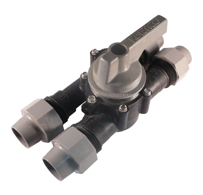‘‘Reconditioned’’ Kinetico Water Softener Bypass Valve Old Original Style
