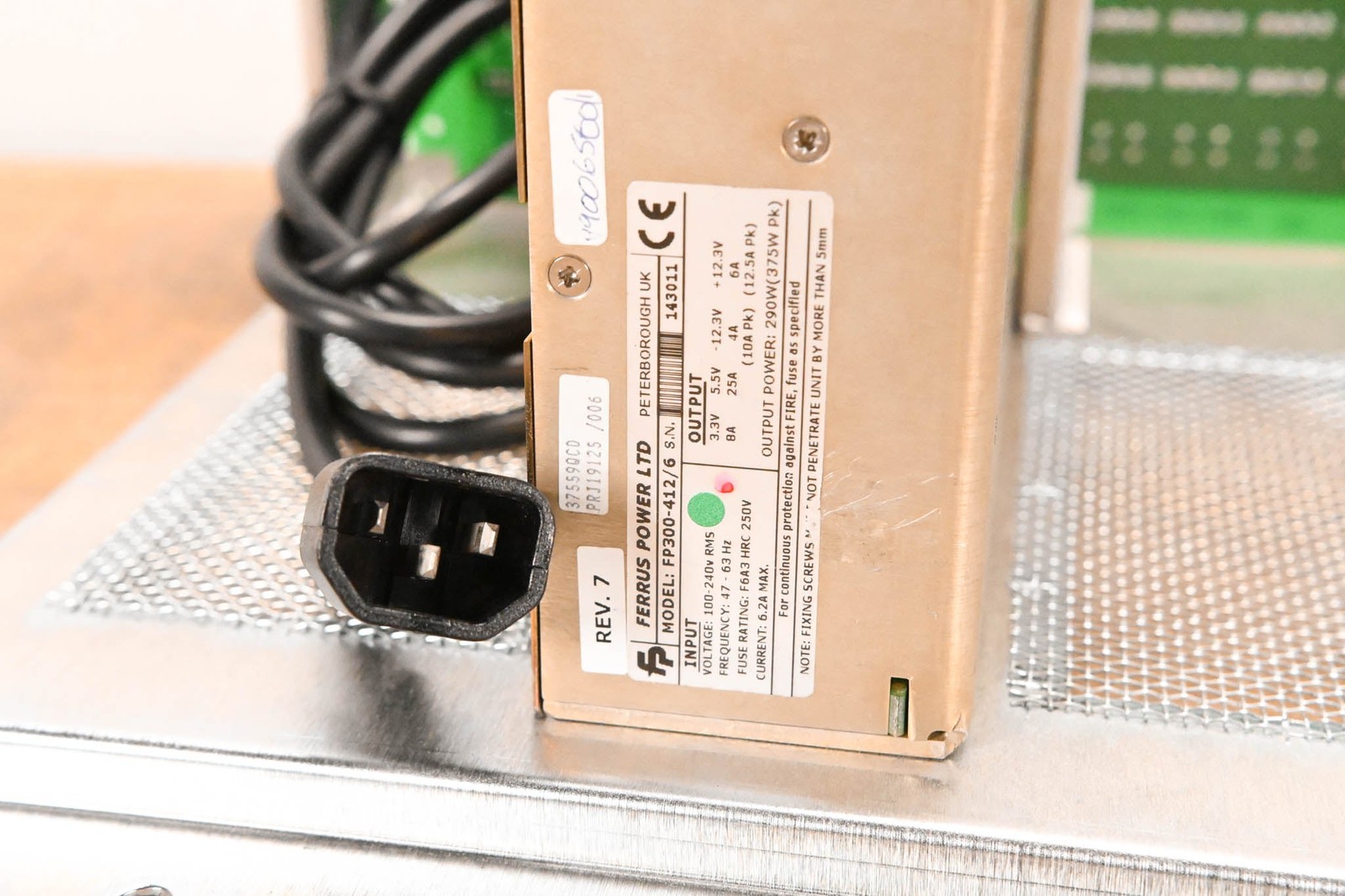 Solid State Logic C300 HD Power Distribution Assembly w/Ferrus Power PSU CG01U0B