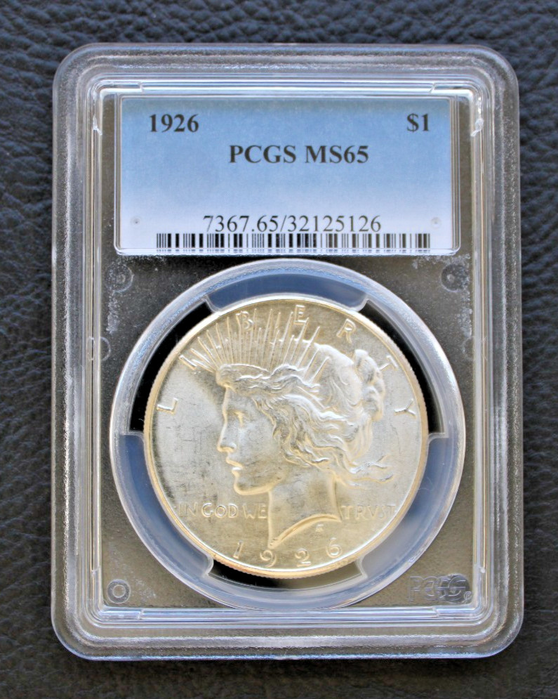 1926-P United States Peace Silver Dollar PCGS MS65 LVB8.03