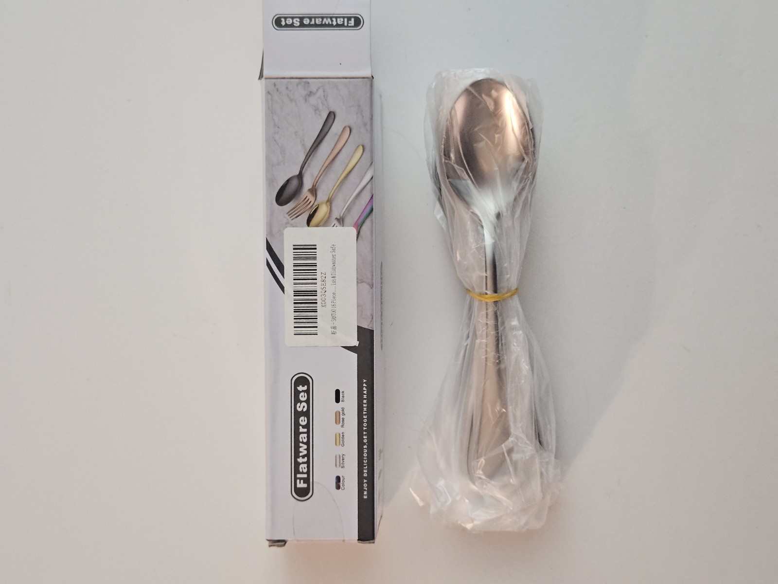Set of 16 Dinner Spoons 18/0 Silver Flatware Everyday Stainless Steel