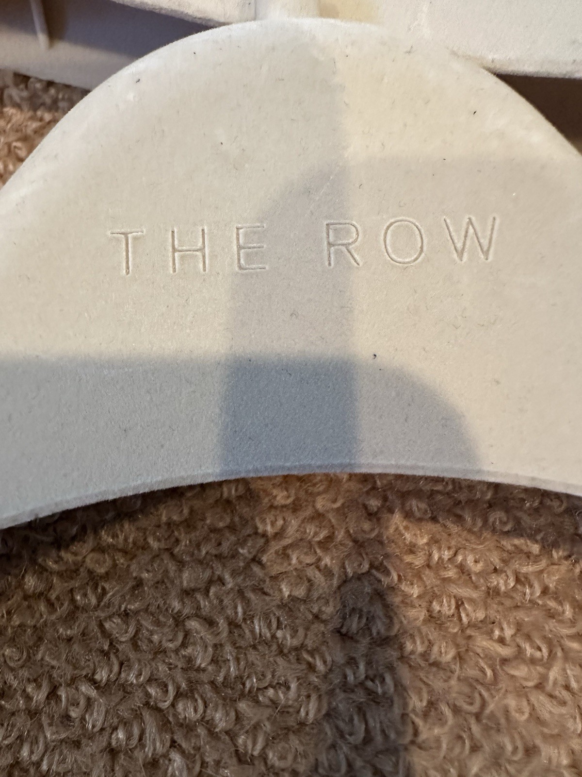The Row Velvet Flocked Hangers